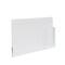 Azar Displays Frameless Wall Sign Holder w/ Trifold Pocket Overall: 16"W x 8.5"H 252052 - alternate 1